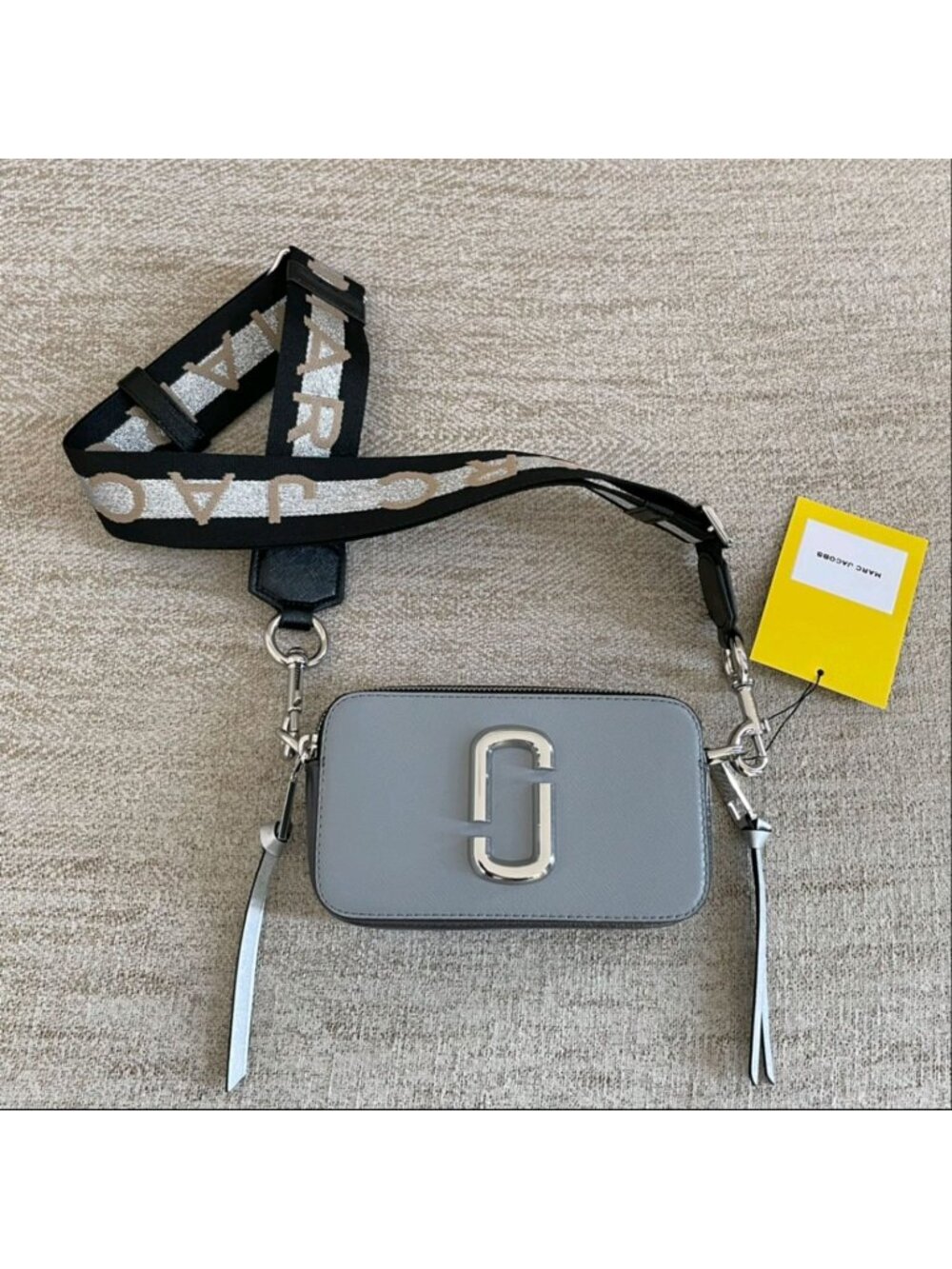 Marc Jacobs Snapshot Camera Bag Wolf Grey Multi